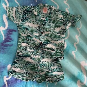 Taj of Honolulu boys aloha print set 12months